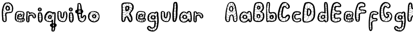 Periquito Regular font
