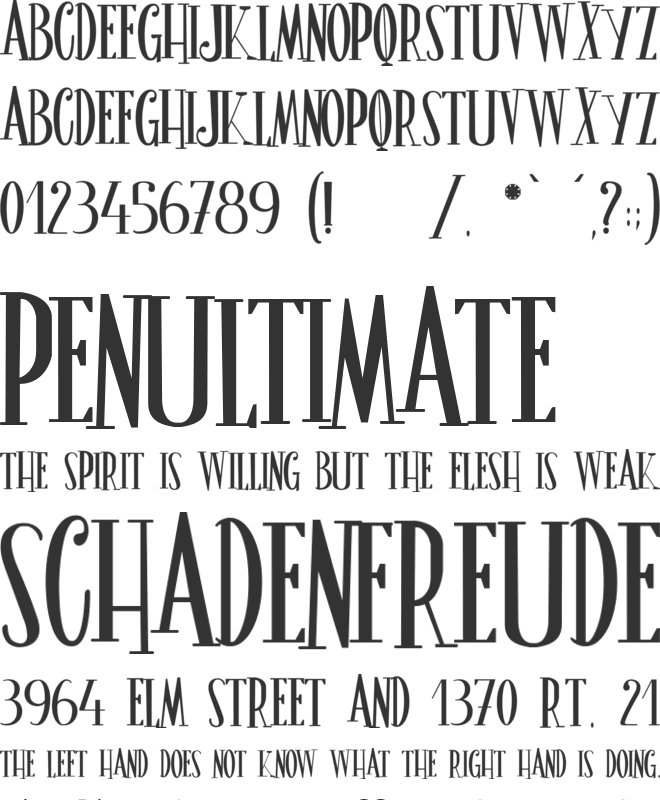 Le Grimoire du Bonheur font preview