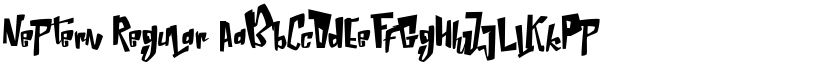 Neptern Regular font