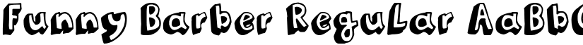 Funny Barber font download