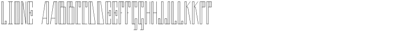 LIONE font