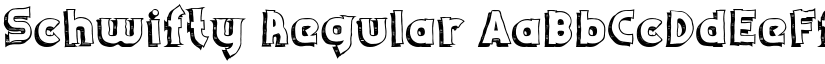 Schwifty Regular font