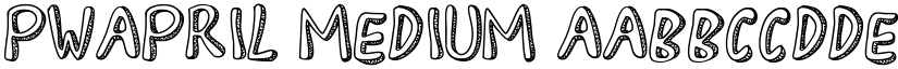 PWApril Medium font