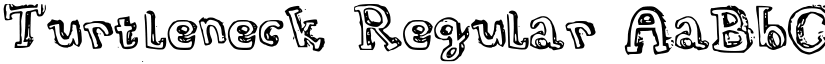 Turtleneck Regular font