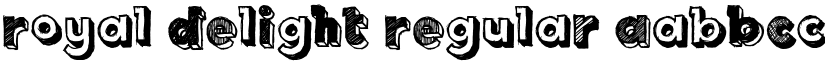 Royal Delight Regular font