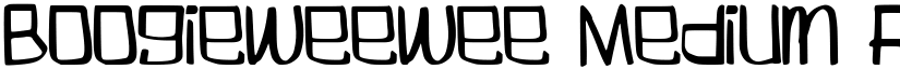 Boogieweewee font download