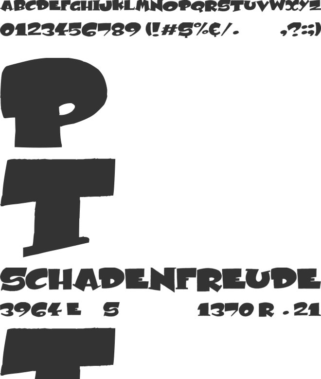 Subito Black font preview