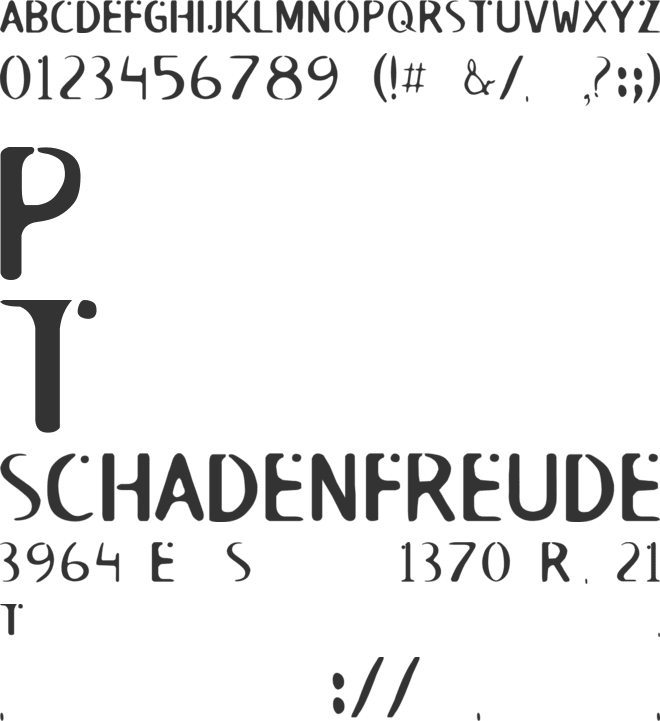 Roswell font preview