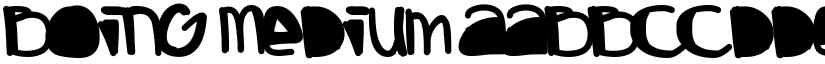 Boing Medium font