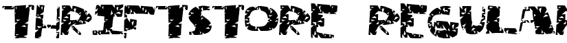 ThriftStore font download
