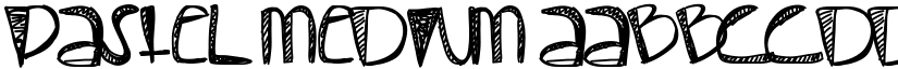 Pastel Medium font