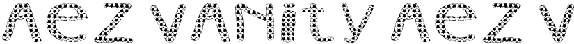 AEZ Vanity AEZ Vanity font