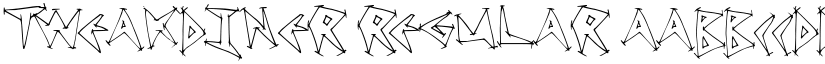 TweakDiner Regular font
