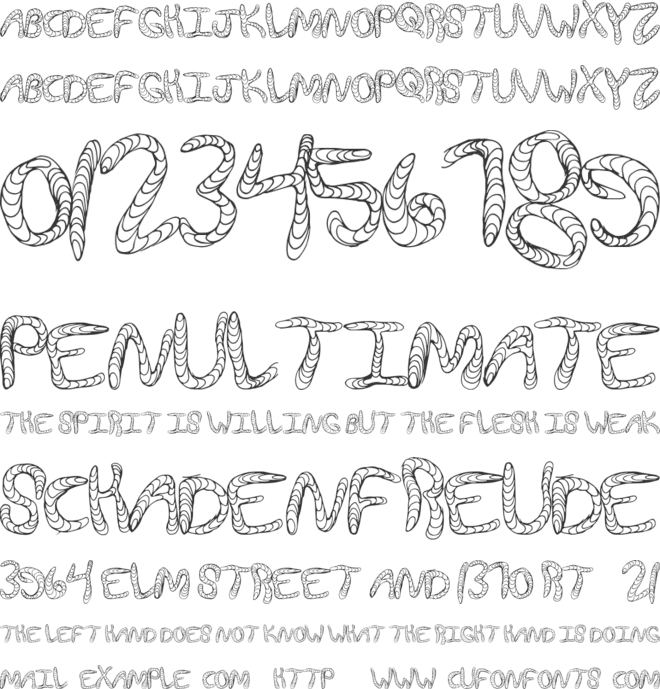 WurmFun font preview