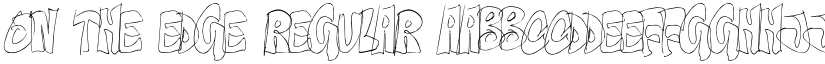 On The Edge font download