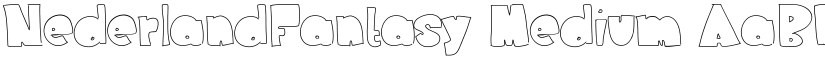 NederlandFantasy Medium font