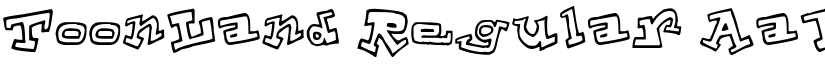 ToonLand Regular font