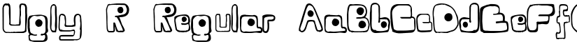 Ugly R font download