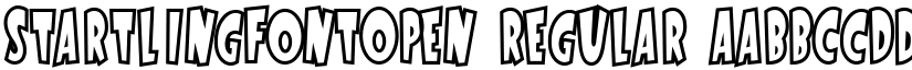 StartlingFontOpen Regular font