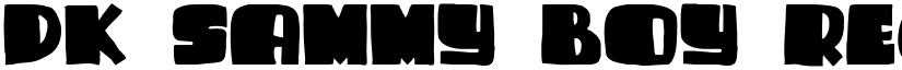 DK Sammy Boy Regular font