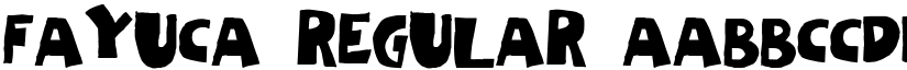 fayuca Regular font