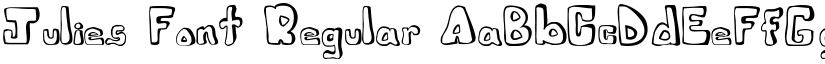 Julies Font Regular font