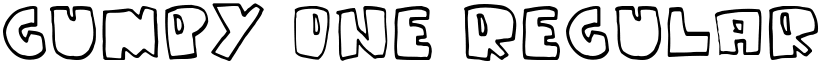 Gumpy one font download