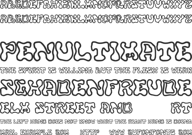 buffy font preview