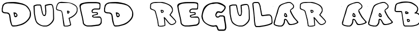 Duped Regular font