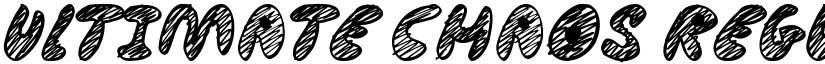 Ultimate Chaos Regular font