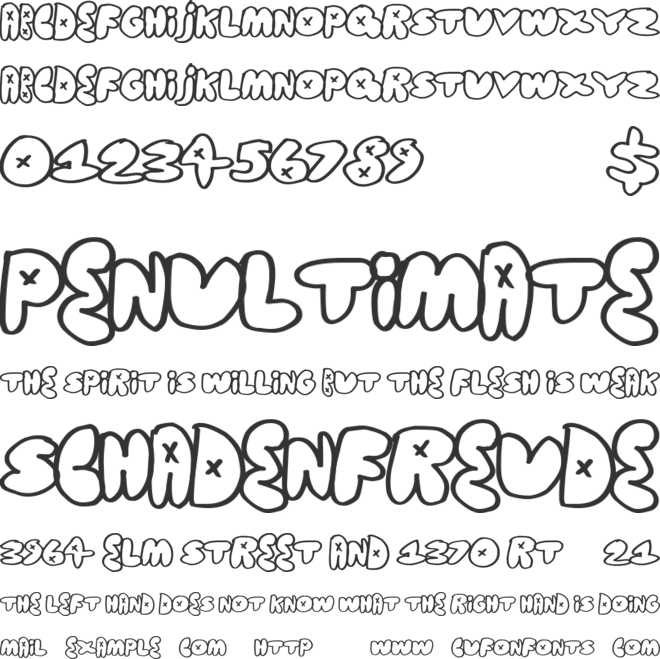 GetReal font preview