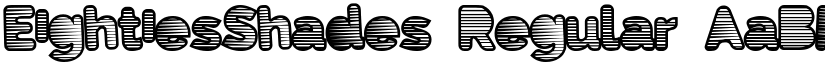 EightiesShades Regular font