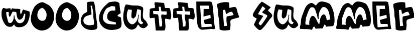 woodcutter Summer Shadows Regular font