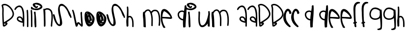 BallinSwoosh Medium font
