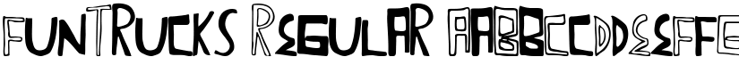 FunTrucks Regular font