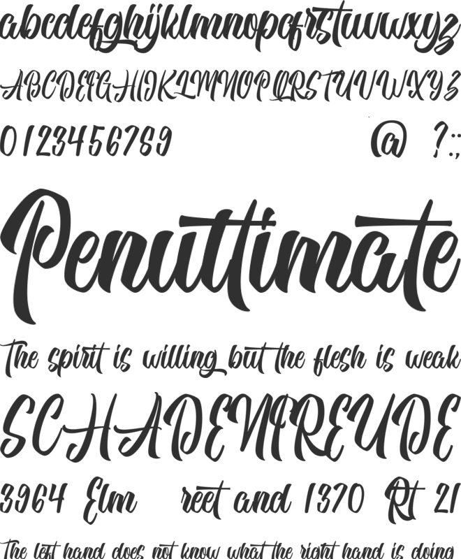 Othersight font preview