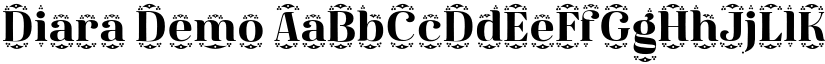 Diara Demo font