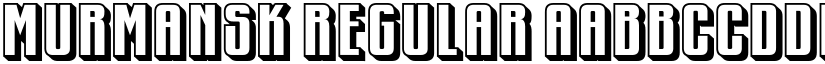 Murmansk Regular font