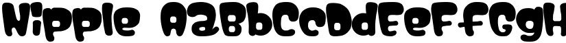Nipple font
