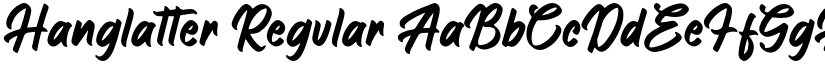 Hanglatter font download