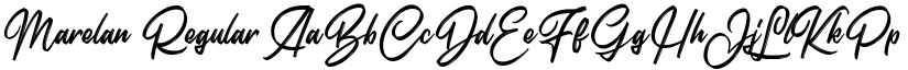 Marelan Regular font