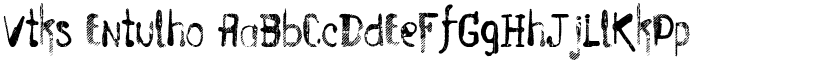 Vtks Entulho font