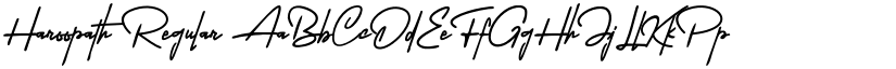 Haroopath font download