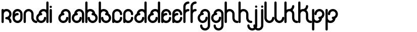 Rondi font download