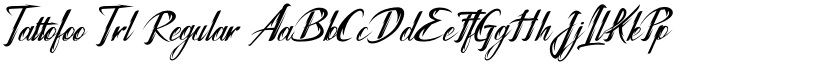 Tattofoo Trl font download