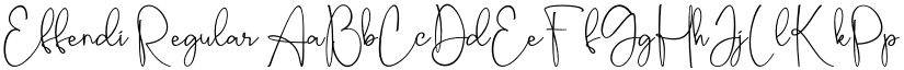 Effendi font download