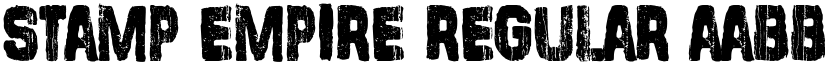 Stamp Empire Regular font
