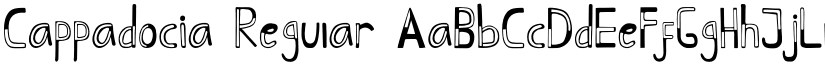 Cappadocia Regular font
