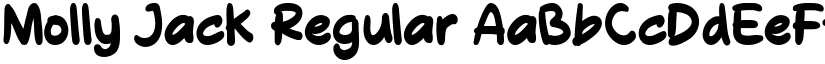 Molly Jack Regular font