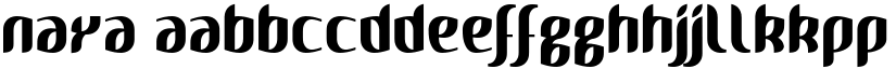 Naya font